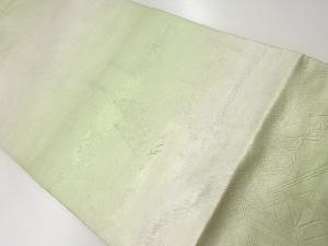 アンティーク　時代人物模様織出し全通袋帯（材料）